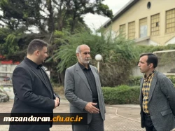 حضور مسئولین اداره راه و شهرسازی در پردیس دکتر شریعتی و پردیس فاطمه الزهرا (س) ساری 6