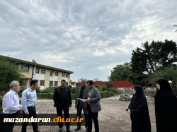 حضور مسئولین اداره راه و شهرسازی در پردیس دکتر شریعتی و پردیس فاطمه الزهرا (س) ساری 7