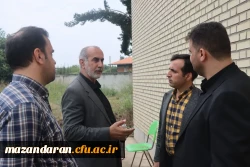 حضور مسئولین اداره راه و شهرسازی در پردیس دکتر شریعتی و پردیس فاطمه الزهرا (س) ساری 8