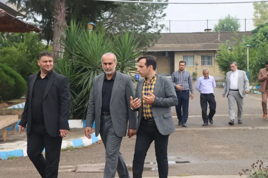 حضور مسئولین اداره راه و شهرسازی در پردیس دکتر شریعتی و پردیس فاطمه الزهرا (س) ساری 9