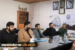 مراسم تکریم و معارفه فرماندهان بسیج دانشجویی مرکز بیت الهدی آمل
 10