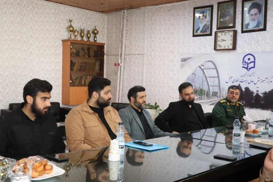 مراسم تکریم و معارفه فرماندهان بسیج دانشجویی مرکز بیت الهدی آمل
 10