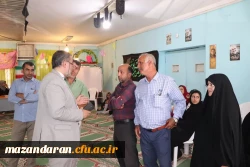 حضور معاون هماهنگی و پشتیبانی دانشگاه فرهنگیان مازندران در هنرستان تربیت بدنی داراب و بازدید از محل اسکان خانواده های داوطلبان ارزیابی تکمیلی 
 8