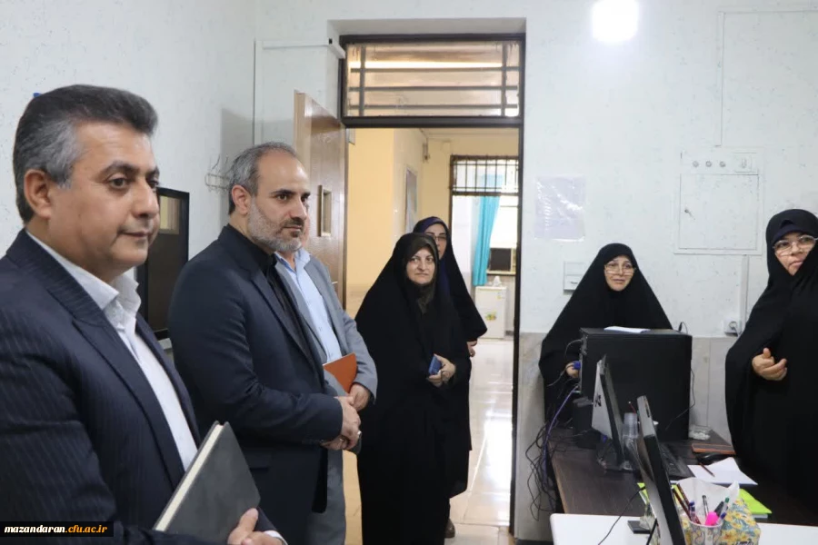 بازدید مسئولان وزارت آموزش و پرورش از فرآیند ارزشیابی تکمیلی در پردیس فاطمه الزهرا (س) ساری 2