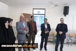 بازدید مسئولان وزارت آموزش و پرورش از فرآیند ارزشیابی تکمیلی در پردیس فاطمه الزهرا (س) ساری
 2