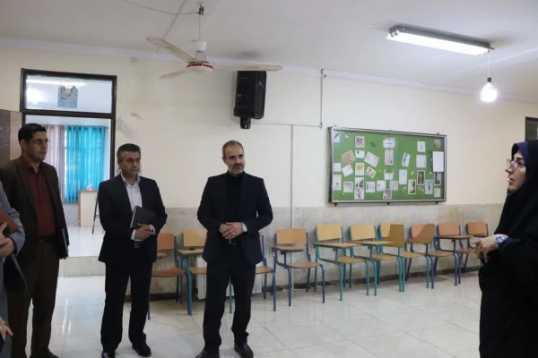 بازدید مسئولان وزارت آموزش و پرورش از فرآیند ارزشیابی تکمیلی در پردیس فاطمه الزهرا (س) ساری
 2