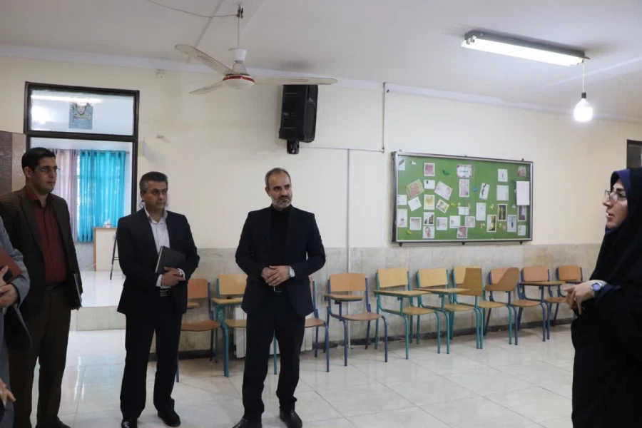 بازدید مسئولان وزارت آموزش و پرورش از فرآیند ارزشیابی تکمیلی در پردیس فاطمه الزهرا (س) ساری
 2