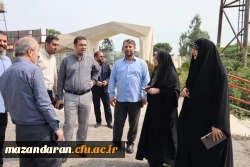 بازدید مدیرکل امور شاهد و ایثارگران دانشگاه فرهنگیان کشور از مرکز آموزش عالی شهید مطهری نوشهر 11