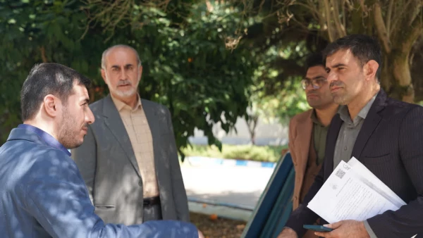 بازدید رئیس دانشگاه فرهنگیان مازندران از تمهیدات پیش بینی شده جهت برگزاری آزمون عملی رشته تربیت بدنی
 2