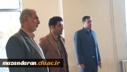 بازدید رئیس دانشگاه فرهنگیان مازندران از تمهیدات پیش بینی شده جهت برگزاری آزمون عملی رشته تربیت بدنی
 3