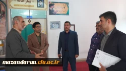 بازدید رئیس دانشگاه فرهنگیان مازندران از تمهیدات پیش بینی شده جهت برگزاری آزمون عملی رشته تربیت بدنی
 5