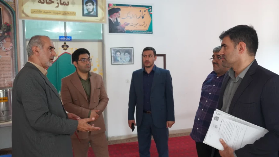 بازدید رئیس دانشگاه فرهنگیان مازندران از تمهیدات پیش بینی شده جهت برگزاری آزمون عملی رشته تربیت بدنی
 5