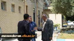 بازدید رئیس دانشگاه فرهنگیان مازندران از تمهیدات پیش بینی شده جهت برگزاری آزمون عملی رشته تربیت بدنی
 6