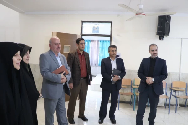 بازدید مسئولان وزارت آموزش و پرورش از فرآیند ارزشیابی تکمیلی در پردیس فاطمه الزهرا (س) ساری
 7