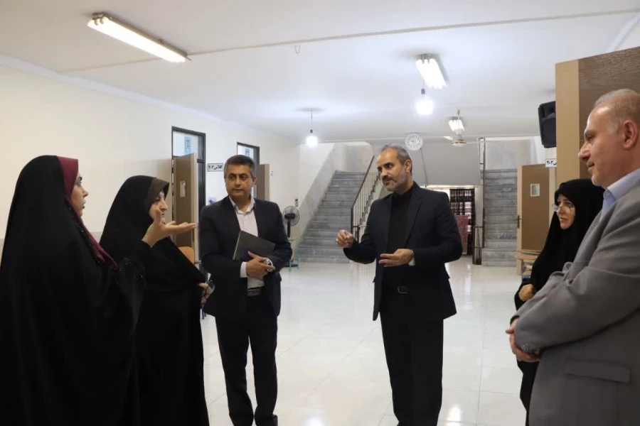 بازدید مسئولان وزارت آموزش و پرورش از فرآیند ارزشیابی تکمیلی در پردیس فاطمه الزهرا (س) ساری
 11