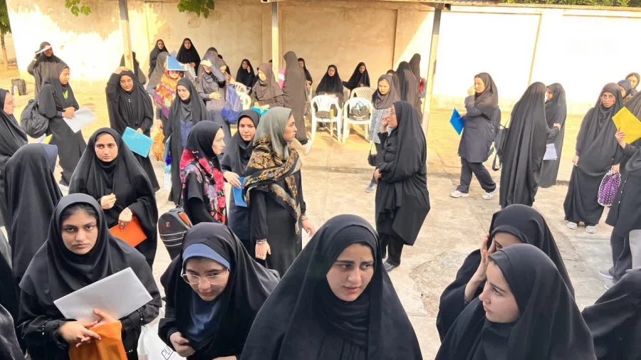 برگزاری آزمون عملی ارزیابی تکمیلی متقاضیان دختر رشته تربیت بدنی در دانشگاه فرهنگیان مازندران 3