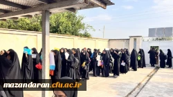 برگزاری آزمون عملی ارزیابی تکمیلی متقاضیان دختر رشته تربیت بدنی در دانشگاه فرهنگیان مازندران 6