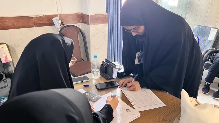 برگزاری آزمون عملی ارزیابی تکمیلی متقاضیان دختر رشته تربیت بدنی در دانشگاه فرهنگیان مازندران 8