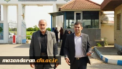 بازدید رئیس دانشگاه فرهنگیان مازندران از روند ارزیابی تکمیلی متقاضیان ورود به حرفه معلمی و دیدار با خانواده داوطلبان 2