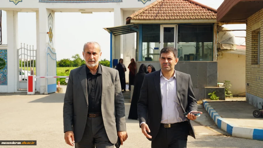 بازدید رئیس دانشگاه فرهنگیان مازندران از روند ارزیابی تکمیلی متقاضیان ورود به حرفه معلمی و دیدار با خانواده داوطلبان 2