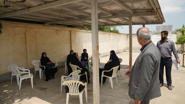 بازدید رئیس دانشگاه فرهنگیان مازندران از روند ارزیابی تکمیلی متقاضیان ورود به حرفه معلمی و دیدار با خانواده داوطلبان 3