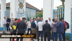 بازدید رئیس دانشگاه فرهنگیان مازندران از روند ارزیابی تکمیلی متقاضیان ورود به حرفه معلمی و دیدار با خانواده داوطلبان 4