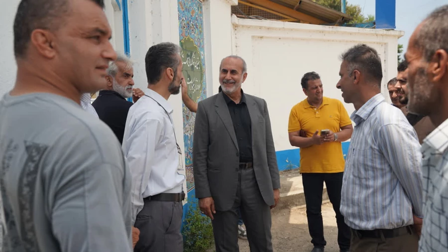 بازدید رئیس دانشگاه فرهنگیان مازندران از روند ارزیابی تکمیلی متقاضیان ورود به حرفه معلمی و دیدار با خانواده داوطلبان 5