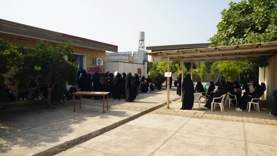 بازدید رئیس دانشگاه فرهنگیان مازندران از روند ارزیابی تکمیلی متقاضیان ورود به حرفه معلمی و دیدار با خانواده داوطلبان 8