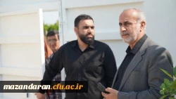 بازدید رئیس دانشگاه فرهنگیان مازندران از روند ارزیابی تکمیلی متقاضیان ورود به حرفه معلمی و دیدار با خانواده داوطلبان 9