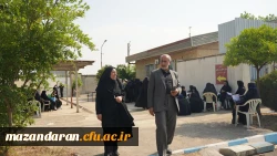 بازدید رئیس دانشگاه فرهنگیان مازندران از روند ارزیابی تکمیلی متقاضیان ورود به حرفه معلمی و دیدار با خانواده داوطلبان 10