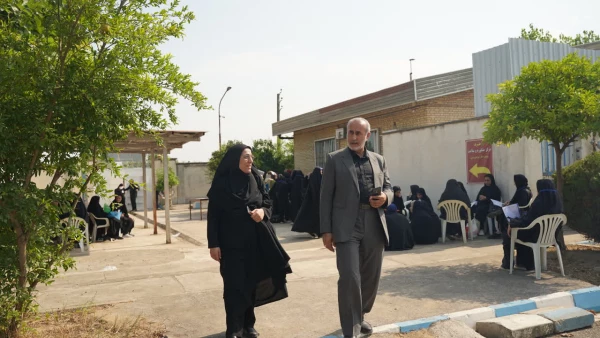 بازدید رئیس دانشگاه فرهنگیان مازندران از روند ارزیابی تکمیلی متقاضیان ورود به حرفه معلمی و دیدار با خانواده داوطلبان 10