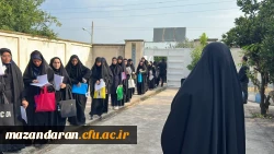 دومین روز برگزاری آزمون عملی متقاضیان دختر رشته تربیت بدنی دانشگاه فرهنگیان مازندران 4