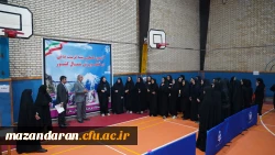 تقدیر رئیس دانشگاه فرهنگیان مازندران از عوامل اجرایی آزمون عملی داوطلبان دختر رشته تربیت بدنی 9