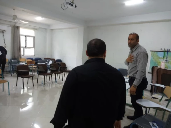 بازدید رئیس اداره حراست دانشگاه فرهنگیان مازندران از روند ارزیابی تکمیلی داوطلبان معلمی
 5