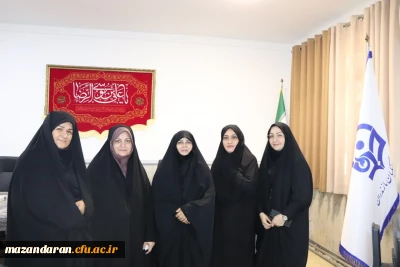 حضور ناظر سازمان مرکزی دانشگاه فرهنگیان کشور در پردیس فاطمه الزهرا (س) ساری