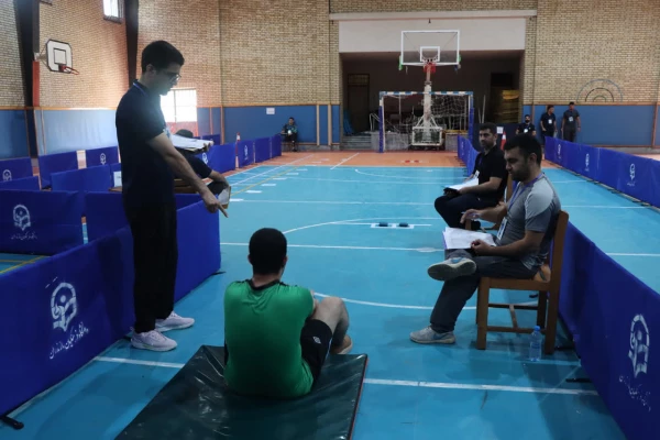 برگزاری ارزیابی تکمیلی و آزمون عملی داوطلبان پسر رشته تربیت بدنی در پردیس دکتر شریعتی ساری 4