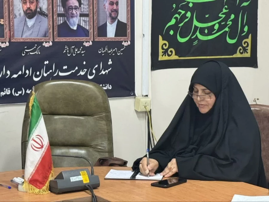 حضور رئیس پردیس فاطمه الزهرا (س) ساری در دفاتر مسئولان استانی و شهرستانی جهت پیگیری مسائل پردیس خواهران
 4