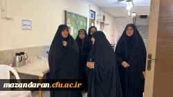 بازدید مدیرکل امور بانوان استانداری مازندران از پردیس فاطمه الزهرا (س) ساری
 2