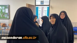 بازدید مدیرکل امور بانوان استانداری مازندران از پردیس فاطمه الزهرا (س) ساری
 3