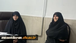 بازدید مدیرکل امور بانوان استانداری مازندران از پردیس فاطمه الزهرا (س) ساری
 6