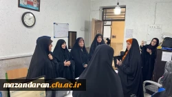بازدید مدیرکل امور بانوان استانداری مازندران از پردیس فاطمه الزهرا (س) ساری
 8
