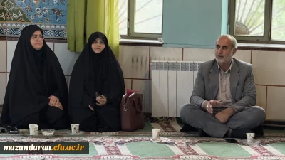 نشست صمیمی رئیس دانشگاه فرهنگیان مازندران با والدین داوطلبان دختر متقاضی ورود به دانشگاه فرهنگیان 