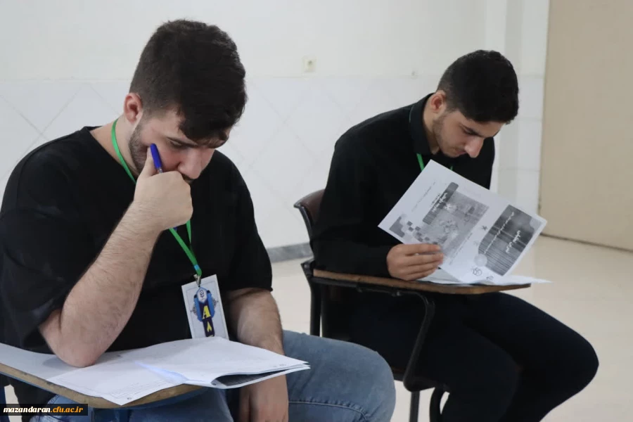 ایستگاه پایانی فرآیند ارزیابی تکمیلی داوطلبان پسر ورود به دانشگاه فرهنگیان در پردیس دکتر شریعتی 2