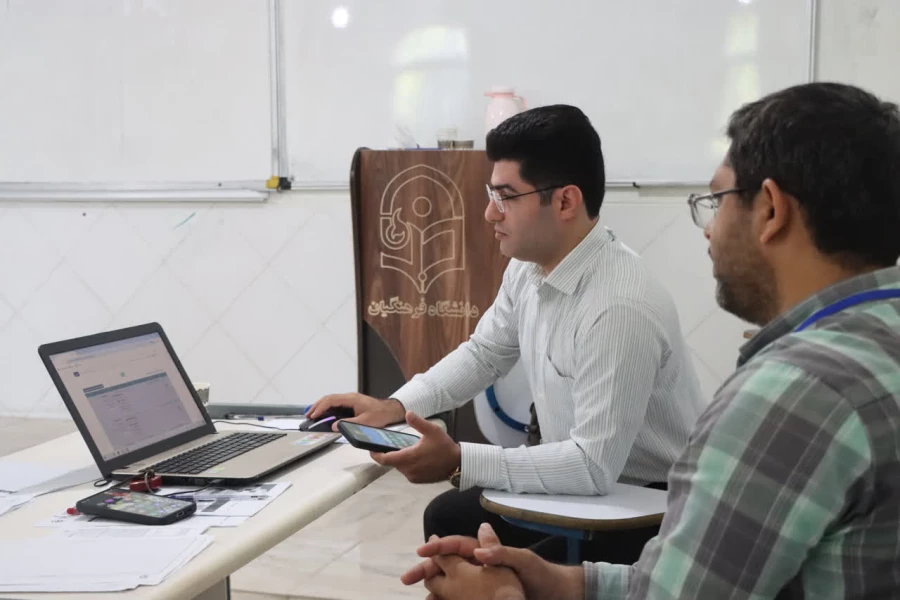 ایستگاه پایانی فرآیند ارزیابی تکمیلی داوطلبان پسر ورود به دانشگاه فرهنگیان در پردیس دکتر شریعتی 3