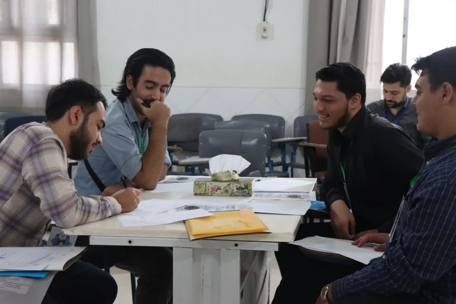 ایستگاه پایانی فرآیند ارزیابی تکمیلی داوطلبان پسر ورود به دانشگاه فرهنگیان در پردیس دکتر شریعتی 9