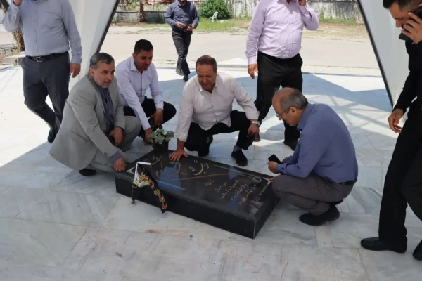 حضور کفراشی مشاور ریاست و مدیرکل حراست دانشگاه فرهنگیان کشور در مرکز شهید مطهری نوشهر 2