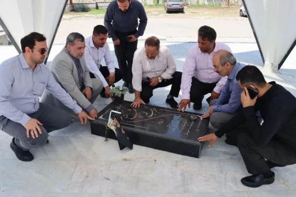 حضور کفراشی مشاور ریاست و مدیرکل حراست دانشگاه فرهنگیان کشور در مرکز شهید مطهری نوشهر 4