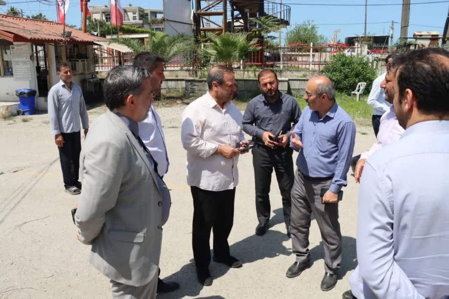 حضور کفراشی مشاور ریاست و مدیرکل حراست دانشگاه فرهنگیان کشور در مرکز شهید مطهری نوشهر 5