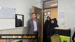 بازدید رئیس اداره نظارت و ارزیابی عملکرد دانشگاه فرهنگیان مازندران از آخرین روز فرآیند ارزیابی تکمیلی پذیرفته شدگان دختر در پردیس فاطمه الزهرا (س) ساری
 2