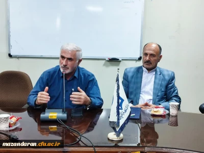 برگزاری آیین تکریم و معارفه فرمانده بسیج دانشجویی مرکز شهید رجایی بابل